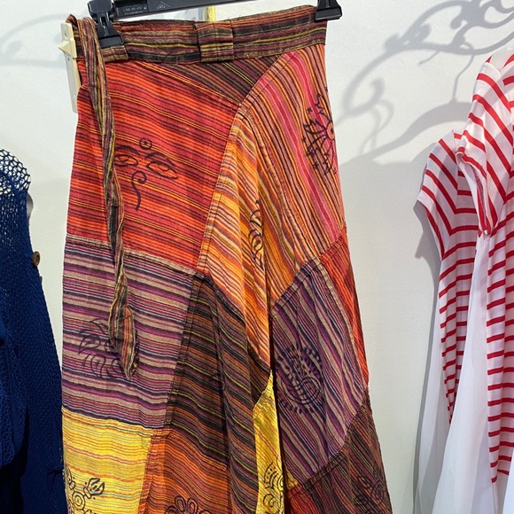 BoHo wrap skirt - Picture 2 of 4